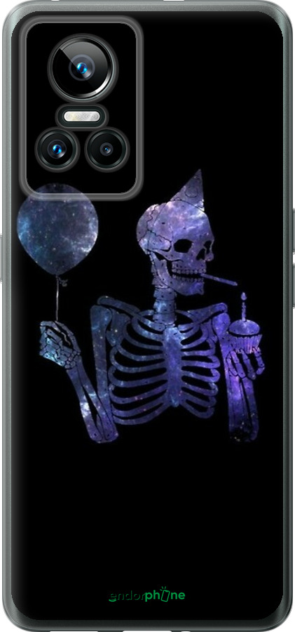 Силиконовый чехол Скелетное искусство для Realme GT Neo3 - 6536u-2590 изображение 