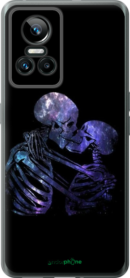 Силиконовый чехол С изображением скелета для Realme GT Neo3 - 6537u-2590 изображение 