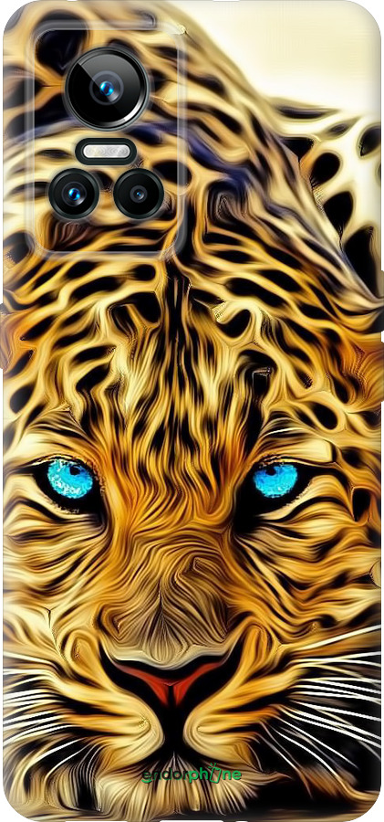 Силиконовый чехол Леопард для Realme GT Neo3 - 6611u-2590 изображение 