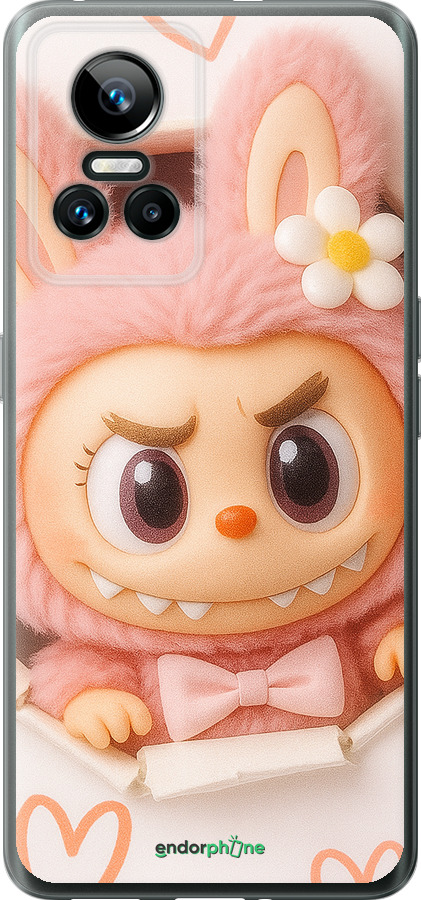 Силиконовый чехол Лабубу 2 для Realme GT Neo3 - 6710u-2590 изображение 
