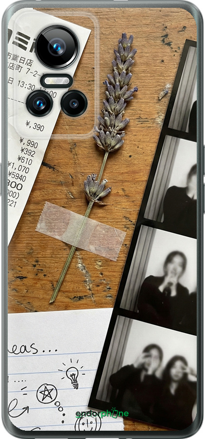 Силиконовый чехол Aesthetic Scrapbook Collage для Realme GT Neo3 - 6773u-2590 изображение 