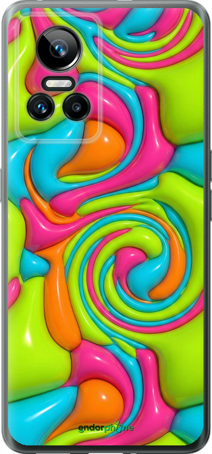 Силиконовый чехол Y2K Jelly Dream для Realme GT Neo3 - 6780u-2590 изображение 