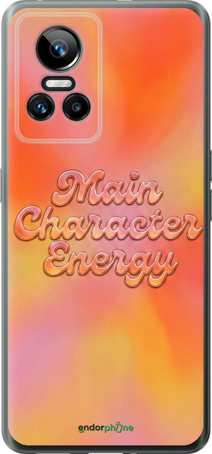 Силиконовый чехол Aura Gradient Main Character Energy Aesthetic Y2K для Realme GT Neo3 - 6783u-2590 изображение 