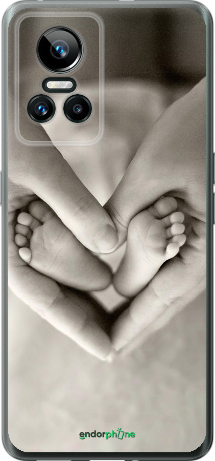Силиконовый чехол Любовь для Realme GT Neo3 - 699u-2590 изображение 
