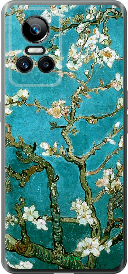 Силиконовый чехол Винсент Ван Гог. Сакура для Realme GT Neo3 - 841u-2590 изображение 