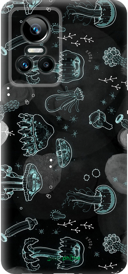 Силиконовый чехол Медузы для Realme GT Neo3 - 906u-2590 изображение 