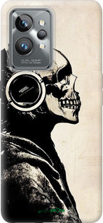 Силиконовый чехол Скелет-меломан v2 для Realme GT2 Pro - 1200u-2566 изображение 