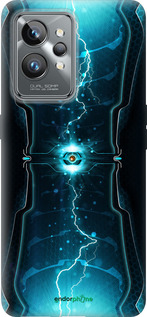 Силиконовый чехол Молнии в цилиндре для Realme GT2 Pro - 120u-2566 изображение 