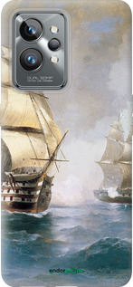 Силиконовый чехол Айвазовский. Корабли для Realme GT2 Pro - 160u-2566 изображение 