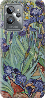 Силиконовый чехол Винсент Ван Гог. Ирисы для Realme GT2 Pro - 161u-2566 изображение 