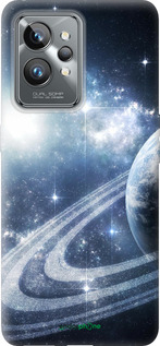 Силиконовый чехол Кольца Сатурна для Realme GT2 Pro - 173u-2566 изображение 