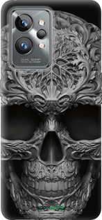 Силиконовый чехол skull-ornament для Realme GT2 Pro - 4101u-2566 изображение 