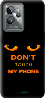 Силиконовый чехол Don't touch the phone для Realme GT2 Pro - 4261u-2566 изображение 