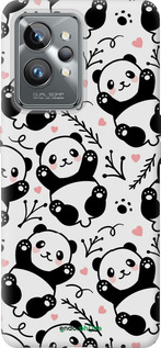 Силіконовий чехол Панди для Realme GT2 Pro - 4318u-2566 изображение 