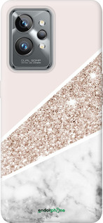 Силіконовий чехол Пастельний мармур для Realme GT2 Pro - 4342u-2566 изображение 