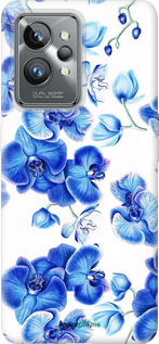 Силиконовый чехол Голубые орхидеи для Realme GT2 Pro - 4406u-2566 изображение 