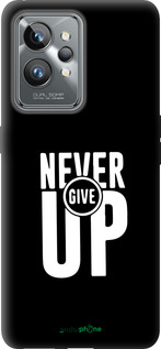 Силиконовый чехол Никогда не сдавайся для Realme GT2 Pro - 4572u-2566 изображение 