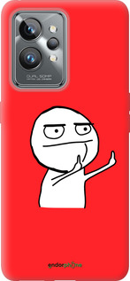 Силиконовый чехол Мем для Realme GT2 Pro - 4578u-2566 изображение 