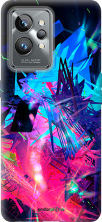 Силиконовый чехол Абстрактный чехол для Realme GT2 Pro - 4681u-2566 изображение 