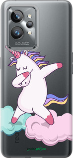 Силиконовый чехол Единорог для Realme GT2 Pro - 4702u-2566 изображение 