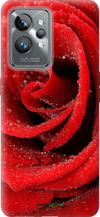 Силиконовый чехол Красная роза для Realme GT2 Pro - 529u-2566 изображение 