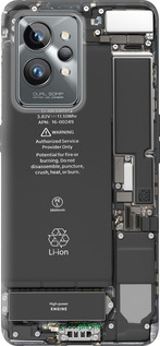 Силиконовый чехол Детали смартфона для Realme GT2 Pro - 5487u-2566 изображение 