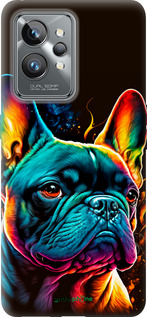 Силиконовый чехол Яркий бульдог для Realme GT2 Pro - 5547u-2566 изображение 