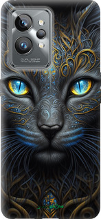 Силиконовый чехол Кошка для Realme GT2 Pro - 5548u-2566 изображение 