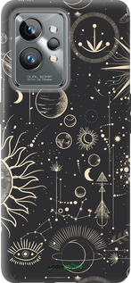 Силиконовый чехол Фаза луны для Realme GT2 Pro - 5605u-2566 изображение 