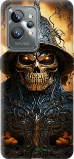 Силиконовый чехол Череп 2 для Realme GT2 Pro - 5652u-2566 изображение 