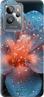 Силиконовый чехол Роса на цветке для Realme GT2 Pro - 6039u-2566 изображение 