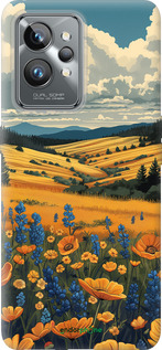 Силиконовый чехол Украинское поле для Realme GT2 Pro - 6082u-2566 изображение 