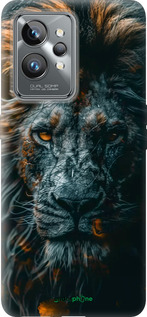 Силиконовый чехол Лев в сумерках для Realme GT2 Pro - 6154u-2566 изображение 