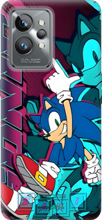 Силіконовий чехол Соник для Realme GT2 Pro - 6284u-2566 изображение 