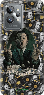 Силіконовий чехол Волк с валл стрит для Realme GT2 Pro - 6287u-2566 изображение 