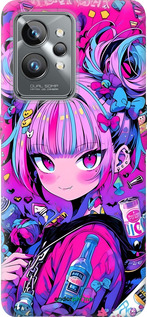 Силиконовый чехол Аниме милаха для Realme GT2 Pro - 6314u-2566 изображение 