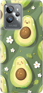 Силиконовый чехол Авокадо для Realme GT2 Pro - 6380u-2566 изображение 