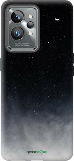 Силиконовый чехол Сині хмари, Синій місяць для Realme GT2 Pro - 6396u-2566 изображение 