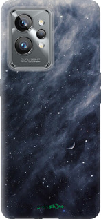 Силиконовый чехол Голубые облака, Голубая луна для Realme GT2 Pro - 6398u-2566 изображение 