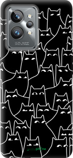 Силиконовый чехол С изображением кошек для Realme GT2 Pro - 6470u-2566 изображение 