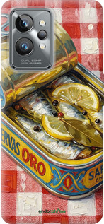 Силиконовый чехол Vintage Sardine Tin Phone для Realme GT2 Pro - 6772u-2566 изображение 
