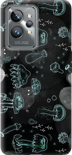 Силиконовый чехол Медузы для Realme GT2 Pro - 906u-2566 изображение 