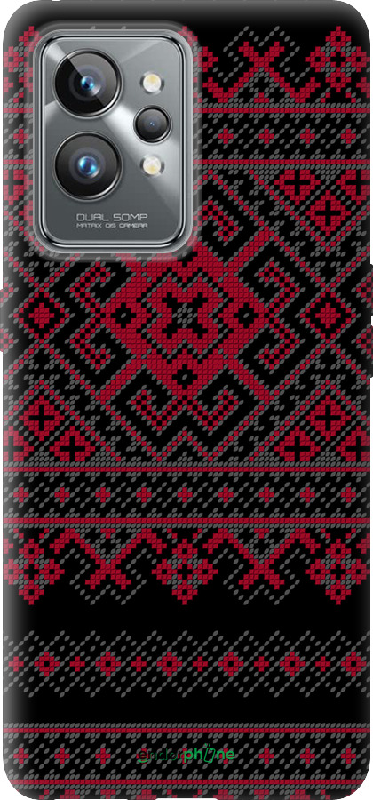 Силіконовий чехол Вишиванка 52 для Realme GT2 Pro - 1763u-2566 изображение 