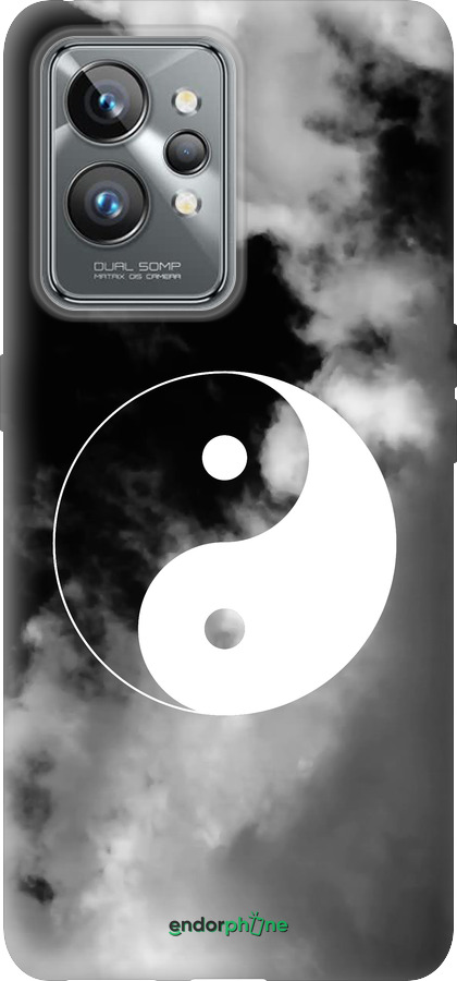 Силиконовый чехол Инь и Янь для Realme GT2 Pro - 4389u-2566 изображение 