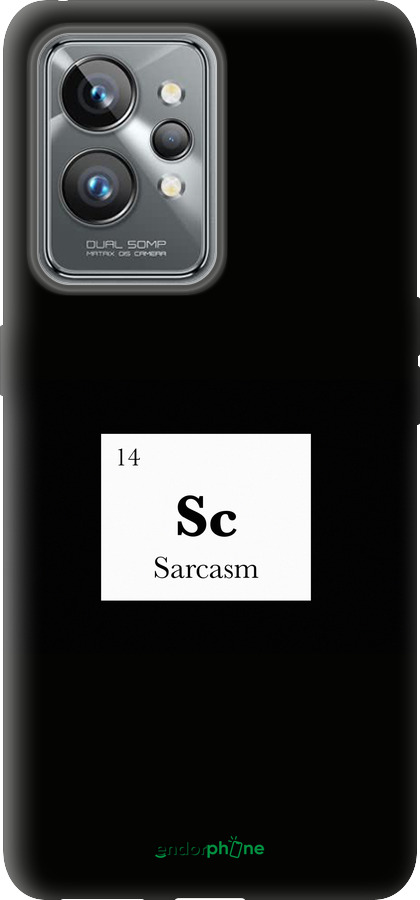 Силиконовый чехол Сарказм для Realme GT2 Pro - 4501u-2566 изображение 