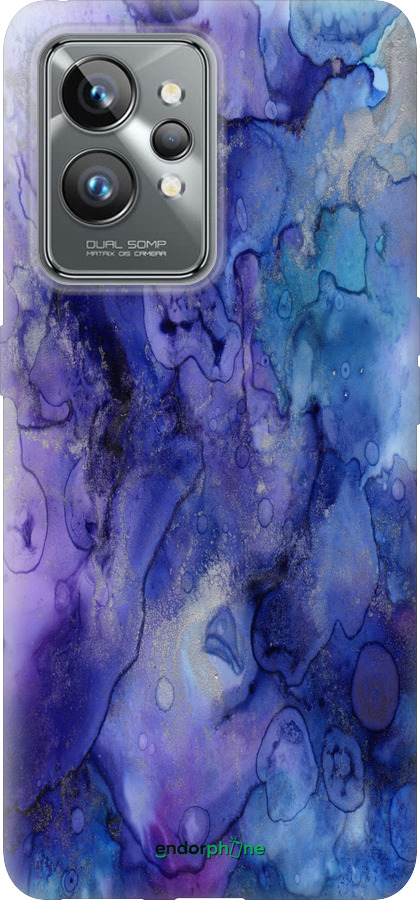 Силиконовый чехол Мрамор 7 для Realme GT2 Pro - 4802u-2566 изображение 