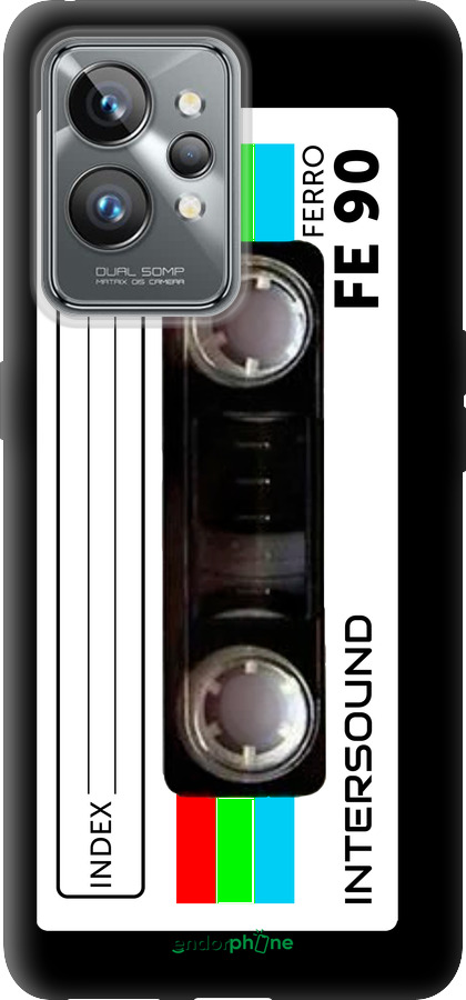 Силиконовый чехол Кассета с90 для Realme GT2 Pro - 4894u-2566 изображение 