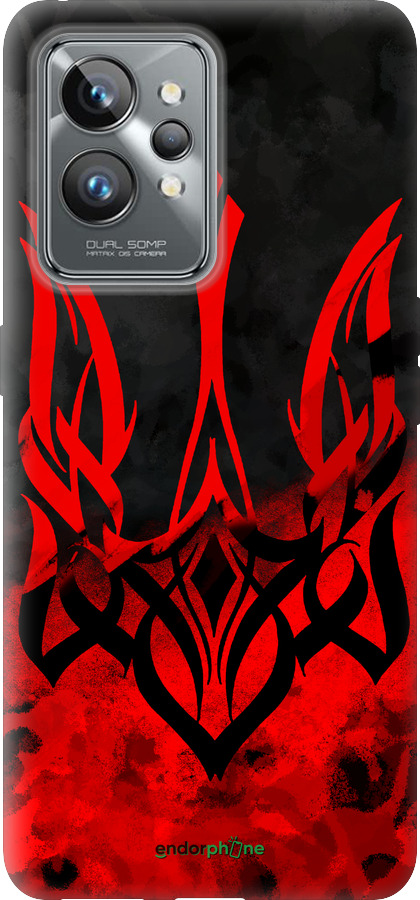 Силіконовий чехол Герб України  для Realme GT2 Pro - 5312u-2566 изображение 