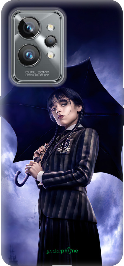 Силиконовый чехол Wednesday v2 для Realme GT2 Pro - 5516u-2566 изображение 