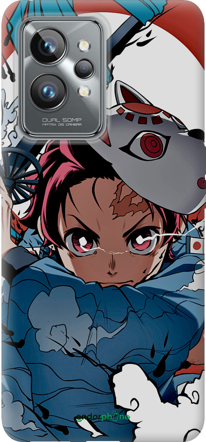 Силиконовый чехол Танджиро Камадо для Realme GT2 Pro - 5574u-2566 изображение 